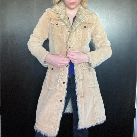 Y2K: Steve Madden Rare Corduroy Jacket - Picture 4 of 8